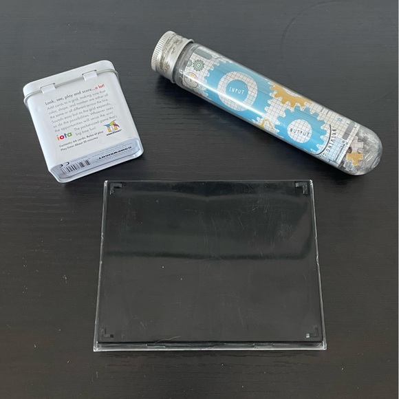 $15 SALE Bundle of 3 Brain Games Teasers Iota Set Engineering Puzzle Travel Mini - Picture 2 of 12